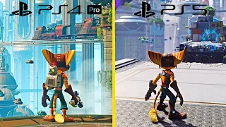 Ratchet & Clank Rift Apart - PS5 Vs PS4 PRO - Graphics comparison