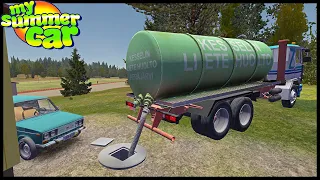 SHIT JOB! Vacuum Truck! - My Summer Car