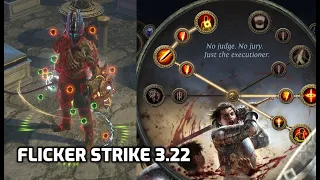 POE 3.22: Double Damage Cold Flicker Strike Slayer Build