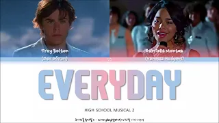 High School Musical 2 - Everyday (Color-coded lyrics w/Eng/Kor)