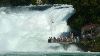 Europe's Biggest Waterfalls Rhine Falls Switzerland 🇨🇭