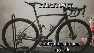 STRATTOS S8. integrated dropbar upgrade. INDONESIA punya