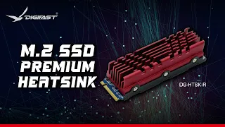 DIGIFAST ระบายความร้อน M.2 SSD Premium Heatsink  และ วิธีการติดแผงระบายความร้อนเข้ากับ M.2 SSD