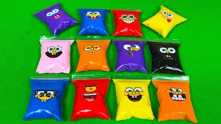 Spongebob Squarepants - Looking For All CLAY With Bags Coloring! Satisfying Clay Spongebob, ASMR