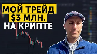 Обвал BITCOIN на 55%!!! Мои сделки!