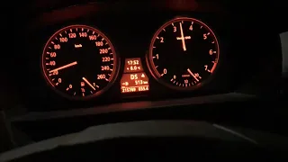 BMW 530i E60 acceleration | 0 - 120 KM/H | Automatic 231 HP | M54