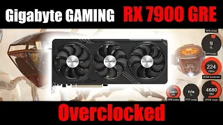 Gigabyte RX 7900 GRE GAMING OC 16G  | Overclocked