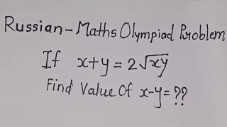 Russian - Maths Olympiad Problem #maths #mamtamaam