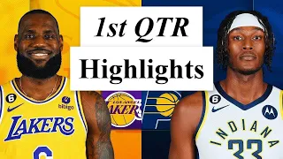 Los Angeles Lakers vs. Indiana Pacers Full Highlights 1st QTR | February 2, 2023 | NBA Season