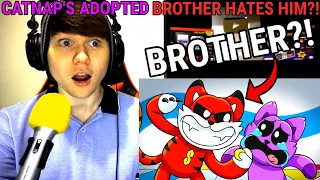 CATNAP'S ADOPTED BROTHER HATES HIM! (Cartoon Animation) @GameToonsOfficial REACTION!