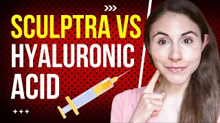 SCULPTRA VS HYALURONIC ACID FILLER 💉 DERMATOLOGIST @DrDrayzday