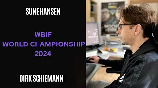 WBIF World Championship Match 1 Dirk Schiemann - Sune Hansen