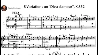 Mozart - Variations on "Dieu d'Amour", K.352 (1781) {Ingrid Haebler}