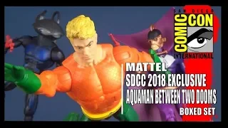Collectible Spot | Mattel SDCC 2018 Excl. DC Comics Multiverse Aquaman Between Two Dooms Figure Set