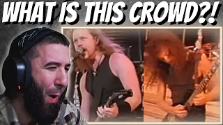 Is That The Military?! Metallica - Enter Sandman (Live Moscow 1991) | REACTION