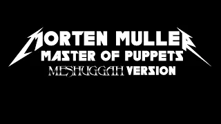 Metallica - Master of Puppets (Meshuggah Version) (Audio only)