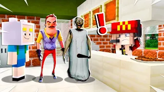 1 TAG ARBEITEN bei MCDONALDS  in Minecraft! 🍔🍟 (Deutsch/HD)