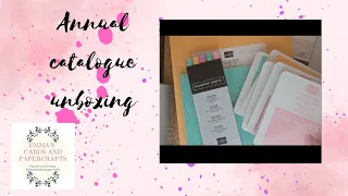 Annual Catalogue Unboxing - My Starter Kit.