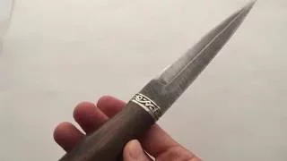 Нож "Жало" дамасская сталь