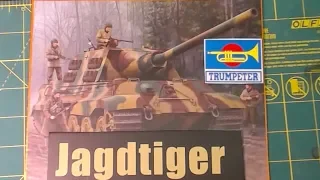 Trumpeter's  1/16 JagdTiger Build Part 3 Video Fix