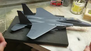 1/48 Revell F-15E "Let's Roll" 9/11 Tribute Build Part 5