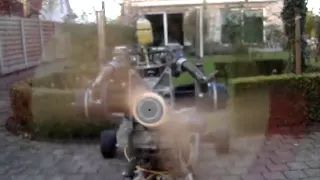 Propeller Test Citroën 2CV ultralight aircraft engine