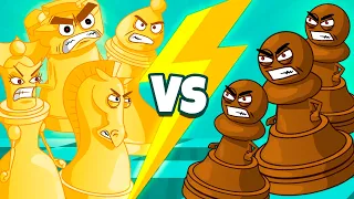 PAWNS VS PIECES | ChessKid