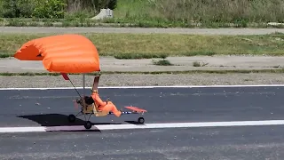 landing compilation on a windy day