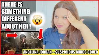 AMAZING! .. NEW ANGELINA JORDAN REACTION | Suspicious Minds (Elvis Presley Cover) | REACTION VIDEOS