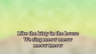 Meow Meow Song  English with lyrics