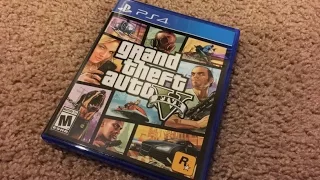 Unboxing GTA 5 for PS4