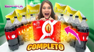 COMPLETEI AS FIGURINHAS DA COCA-COLA NO ÁLBUM DOURADO - BIANKA