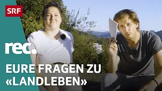 Q&A zur Reportage «Landleben, Hornussen und Vorurteile» | Reportage | rec. | SRF