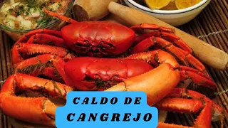 😋✨FACIL Y SENCILLO COMO HACER UN CALDO DE CANGREJO 🦀 🦀 🦀