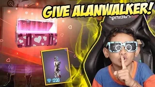 KOCAK PARAH! BOCIL GIFT SKIN BUNDLE ALAN WALKER KE IDNYA LANGSUNG KENA INSTANT KARMA! - FREE FIRE