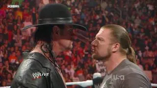 Triple H and The Undertaker Return! WWE Raw 2/21/11 HD