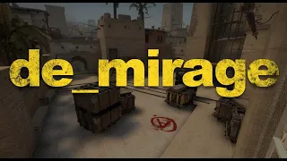 Разбор карты Mirage от 10 lvl Faceit. Базовые тактики.