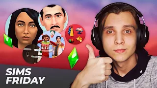 SimsFriday / Новые соседи, дверной звонок в The Sims 4