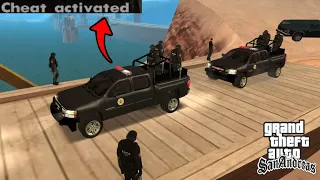 President Protocol in GTA San Andreas (SWAT Protection)