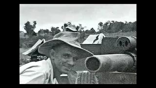 Guerre d’Indochine 1952 - Film 8mm pris à Hoa Binh par un artilleur.