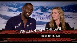 Idris Elba and Kate Winslet talk about the challenges of shooting "The Mountain Between Us"