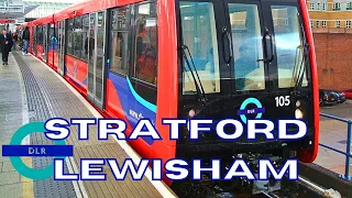 Docklands Light Railway (DLR) - Stratford To Lewisham (Via Canary Wharf)  -  FULL JOURNEY