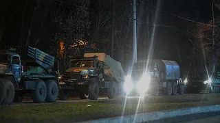 Massive Russian convoy of tanks sent near Kyiv