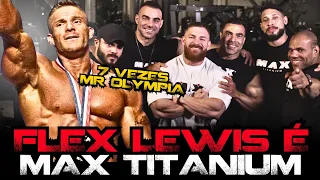 FLEX LEWIS AGORA É MAX TITANIUM!!! NOVA CONTRATAÇÃO DE PESO