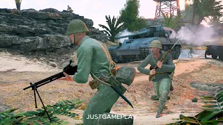 Enlisted: Japan BR 5 Gameplay - Pacific War | Update "Stronger Than Steel"