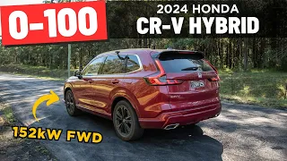 2024 Honda CR-V e:HEV RS (hybrid) review & 0-100