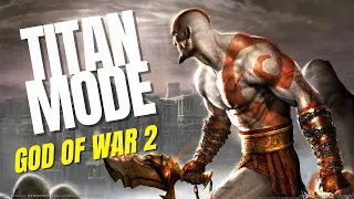 GOD OF WAR 2 [walkthrough] - Titan Difficulty Mode - bonus play with god armour