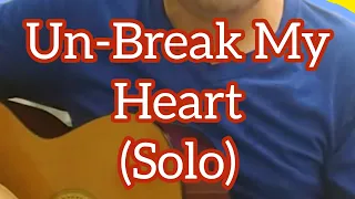 UN-BREAK MY HEART (TONI BRAXTON) | GUITAR SOLO