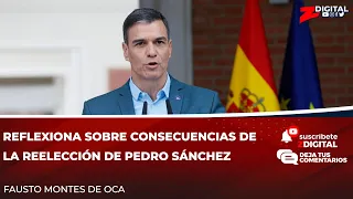 Reflexiona sobre consecuencias de la reelección de Pedro Sánchez
