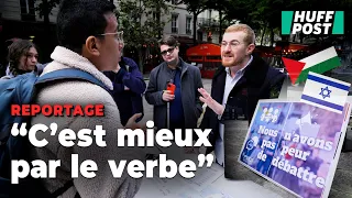 Les vifs débats sur Gaza provoqués par la « table du dialogue » de l’UEJF devant la Sorbonne